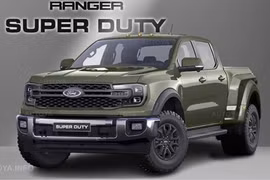 Ford Ranger Super Duty 2026 - "khủng long" bán tải chốt lịch ra mắt