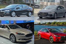 Top 10 ôtô sedan và hatchback bán chạy nhất tại Mỹ 