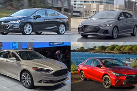 Top 10 ôtô sedan và hatchback bán chạy nhất tại Mỹ 