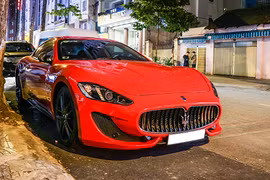 Chi tiết Maserati GranTurismo Sport màu đỏ hàng hiếm ở Việt Nam