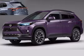 Toyota Corolla Cross 2026 hé lộ thiết kế mới, đậm chất RAV4?