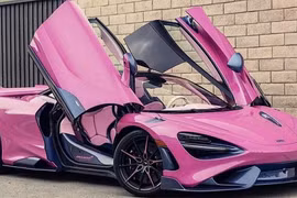 McLaren 765LT siêu độc lạ với màu sơn "hường" đầy cá tính