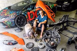 Lamborghini Aventador "nát đầu", sửa hết 7 tỷ đồng ngang giá xe mới