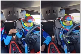 Cậu bé 5 tuổi drift "siêu bò" Lamborghini Revuelto gây sốt mạng