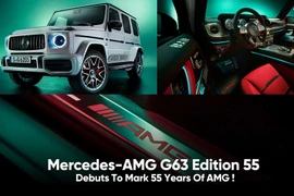 Chi tiết Mercedes-AMG G63 Edition 55 xuất xưởng chỉ 10 chiếc