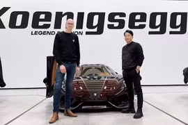 Koenigsegg Regera gần 200 tỷ độc nhất Việt Nam lăn bánh ở Thụy Điển