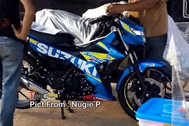 Suzuki Raider 2016 "lộ hàng" trước ngày ra mắt