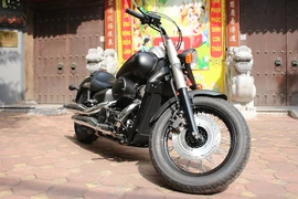 Cận cảnh Honda Shadow Phantom 750 2015 tại Hà Nội