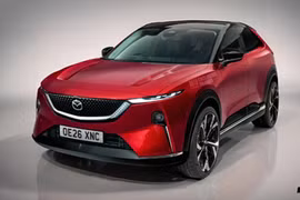 Mazda EZ-60 2026 lộ diện - SUV điện có kiểu dáng coupe