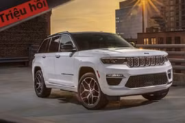 Jeep Grand Cherokee L tại Việt Nam dính lỗi trục lái 