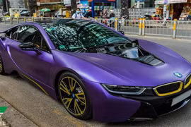 Siêu xe BMW i8 độ “áo tím” ấn tượng nhất Việt Nam