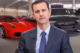 Phát lộ dàn siêu xe triệu đô trong dinh thự Tổng thống Syria 