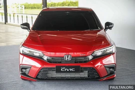 Cận cảnh Honda Civic 2022 mở bán tại Malaysia 