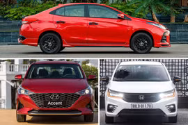 Top 5 mẫu sedan "giá mềm" đắt khách nhất Việt Nam hiện nay