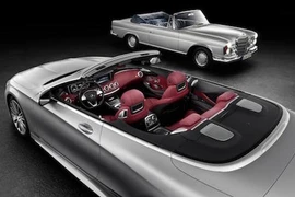 Mercedes tiếp tục “tung hình” hé lộ S-Class mui trần mới