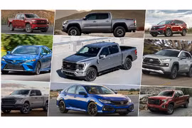 Top ôtô bán chạy nhất thị trường Mỹ, Toyota và Honda thăng hoa