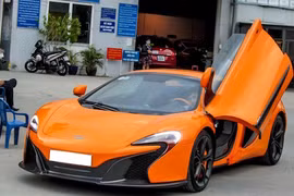 Siêu xe McLaren 650S Spider đầu tiên tại Việt Nam