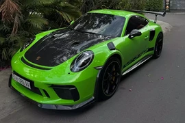 "Tóm gọn" Porsche 911 GT3 RS màu độc của đại gia Sài Gòn