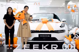 Zeekr 001 điện chạy hơn 1.000 km/lần sạc đã đến tay khách hàng