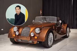 Morgan Plus Six 2023 hơn 8 tỷ, về nhà đại gia Hoàng Kim Khánh