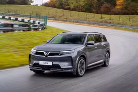 VinFast VF9 có phạm vi hoạt động ấn tượng, lên đến 531km/lần sạc