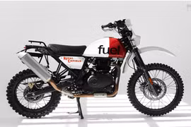 "Xế nổ" Royal Enfield Himalayan giá rẻ độ phong cách Dakar