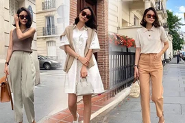 "Mix" đồ xuống phố trẻ đẹp khi giao mùa