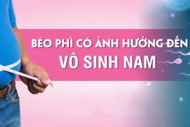 Bác sĩ báo động tình trạng nam giới vô sinh do béo phì