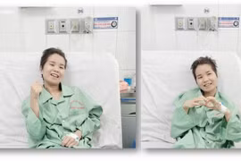 Niềm vui của người bệnh khi chuẩn bị được ra viện