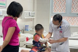 Bé 3 tuổi vỡ thận do bị chó lớn tấn công