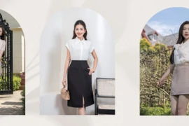 Cách phối đồ thanh lịch, thời thượng cho cô nàng công sở