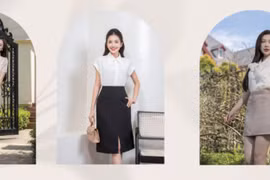 Cách phối đồ thanh lịch, thời thượng cho cô nàng công sở
