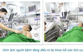 Người bệnh bị vùi lấp ở Yên Bái đưa về Phú Thọ điều trị đã tỉnh