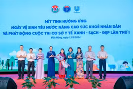 Hưởng ứng Ngày Vệ sinh yêu nước nâng cao sức khỏe nhân dân năm 2024