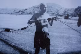 Ảnh cực hiếm Bác Hồ kéo lưới ở Sầm Sơn 60 năm trước