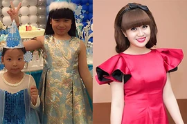 Con gái Lưu Thiên Hương mừng sinh nhật tròn 10 tuổi