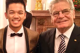 Quán quân Trọng Hiếu được ăn tối cùng tổng thống Đức