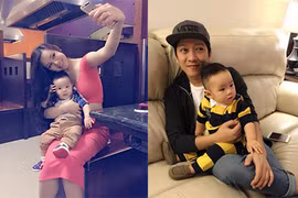 Ngắm con trai kháu khỉnh của ca sĩ Vy Oanh
