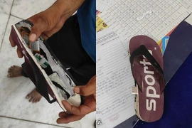 "Dép gian lận thi cử" kết nối bluetooth