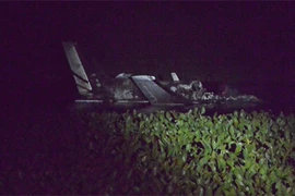 Máy bay Argentina chở 10 người rơi ở Uruguay