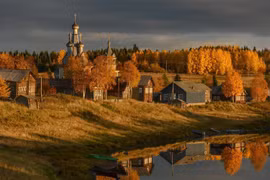 Mê mẩn cảnh bình yên tại ngôi làng đẹp nhất miền Bắc nước Nga 