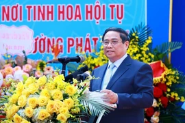 Thủ tướng dự lễ khai giảng Trường PTCS Nguyễn Đình Chiểu