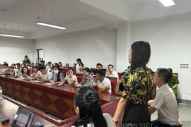 Hiệu trưởng Trường tiểu học Tây Mỗ 3 vừa nhận nhiệm vụ được mấy ngày