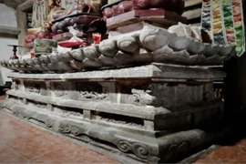 Chùa Phổ Quang lưu giữ bảo vật quốc gia bàn thờ Phật bằng đá