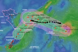 Công điện khẩn ứng phó với bão Toraji gần biển Đông 