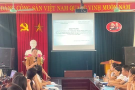 Hoà Bình: tập huấn cán bộ y tế về giám sát bảo đảm ATTP