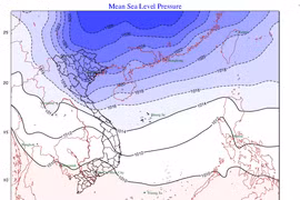 Thời tiết ngày 26/11: Bắc Bộ mưa rét, Trung Bộ mưa to