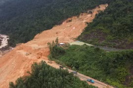  Đề nghị công bố tình huống khẩn cấp về thiên tai khu vực đèo Khánh Lê