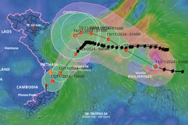 Đêm nay, Biển Đông đón bão số 8 