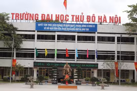 Điểm chuẩn Trường ĐH Thủ đô Hà Nội năm 2024, cao nhất 27,08 